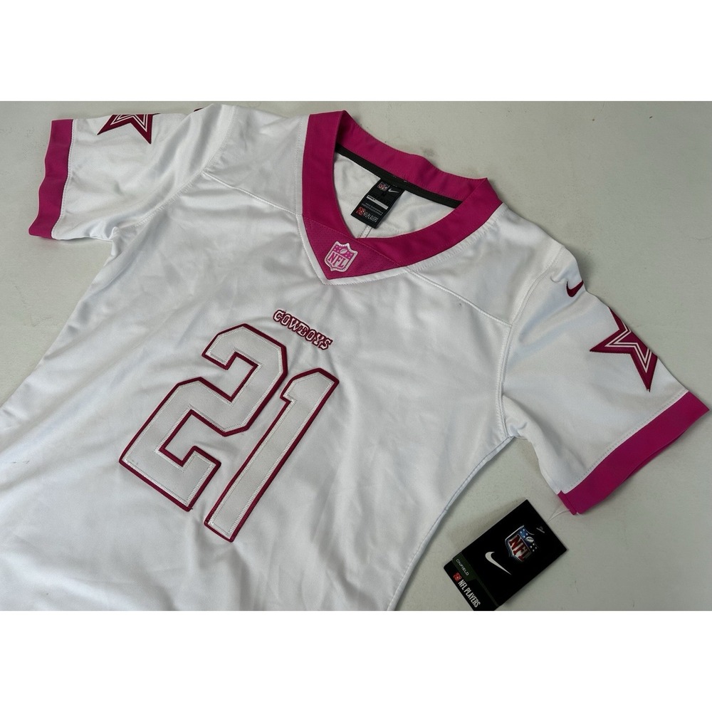 NWT‎ Dallas Cowboys Ezekiel Elliott #21 Nike On-Field Jersey Women's M Medium